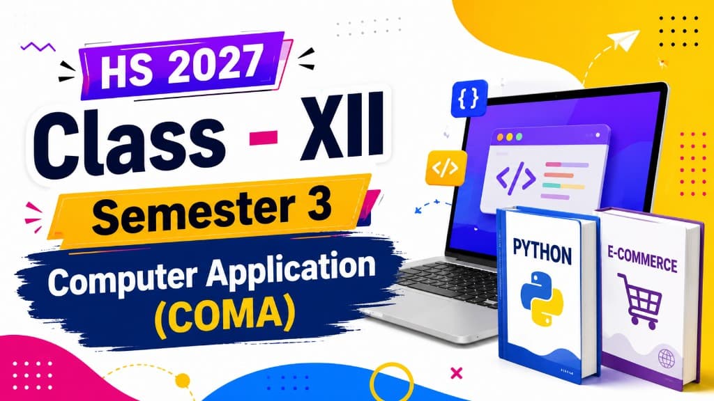 WBCHSE HS 2027 Class XII Semester 3 Computer Application (COMA) Complete Live Batch