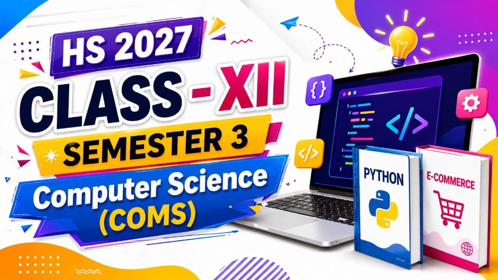 WBCHSE HS 2027 Class XII Semester 3 Computer Science (COMS) Complete Live Batch